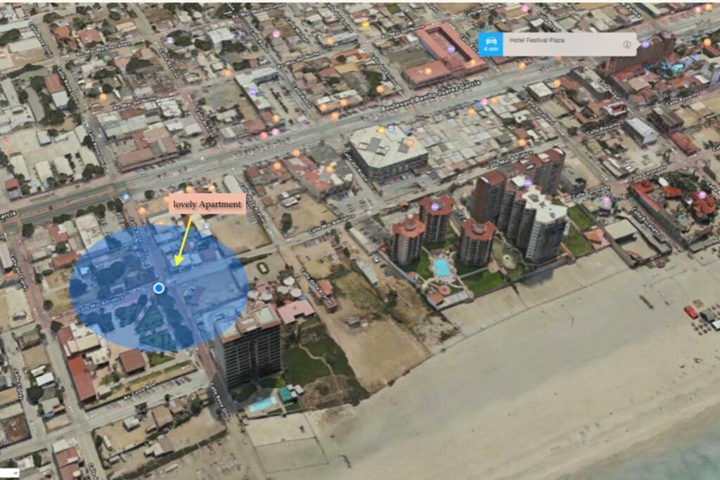 Lovely 1 Downtown Studio Rosarito Eksteriør billede